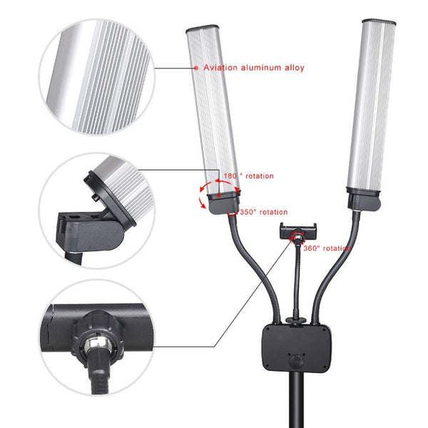 LED Beauty Light Lash Lamp for Makeup Tattoo Eyelash Extensions Salon Spa Studio