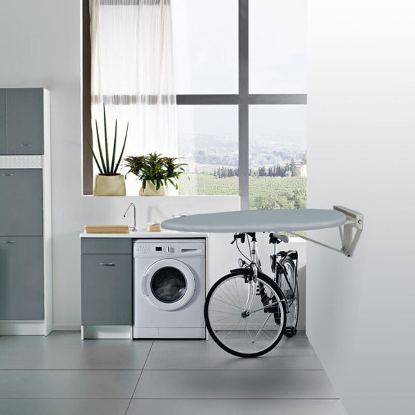 Wall-Mounted Ironing Board Fold Down Ironing Station Ironing Board for Home