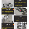 Commercial Automatic Donut Making Machine 5.5L Hopper Donut Maker 4 Row 1800p/h