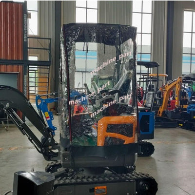 1PC Mini Digger Rain Cover For Kubota U15 U17 Warm Awning For 1-2Ton Excavator