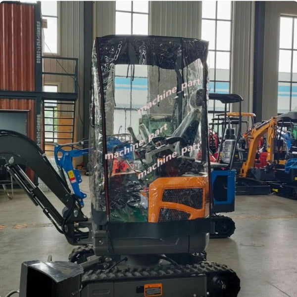 1PC Mini Digger Rain Cover For Kubota U15 U17 Warm Awning For 1-2Ton Excavator