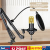BM800 Home Studio Recording Kit Condenser Microphone Set w/Adjustable Stand