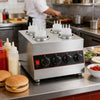 4Bottles Electric Sauce Warmer Dispenser Caramel Chocolate Sauce Melting Machine