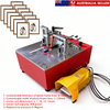 Pneumatic V Nailer Nail Picture Framing Frame Joiner Woodwork Foot Pedal Control