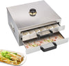 Cantonese Rice Noodle Rolls Machine,Double-layer Steamer Vermicelli Roll Steamer