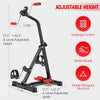 Mini Fitness Exercise Bike Rehabilitation Handrail Stepper Leg Pedal Trainer