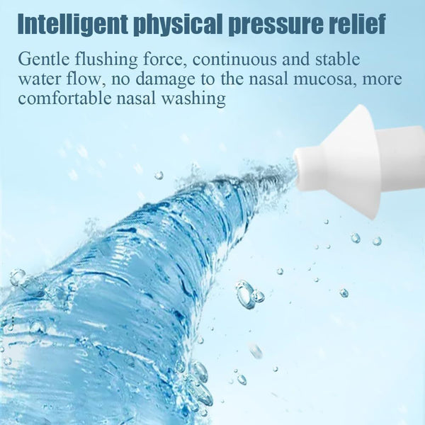 230ML Nose Cleaner Electric Nose Washer Rhinitis Treatment Home Nasal Care AU