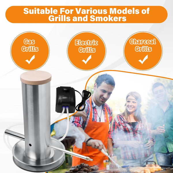 Cold Smoke Generator for BBQ Grill Electric Pellet Smoker/food Meat Smokehouse