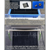 Airbrush Spray Booth with Water Curtain Portable Paint Booth 80w Fan LED Light