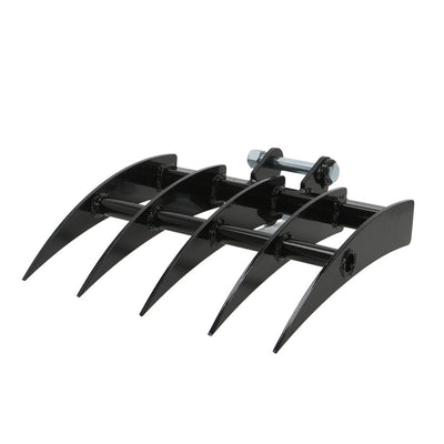 Diggers Metal Backhoe Rake Mini Excavator Attachment RakeFor Land Clearing AU
