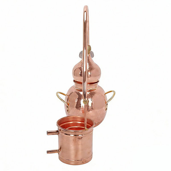 Copper Distiller Essential Oil Extraction Chamomile Mugwort Homemade Hydrosols
