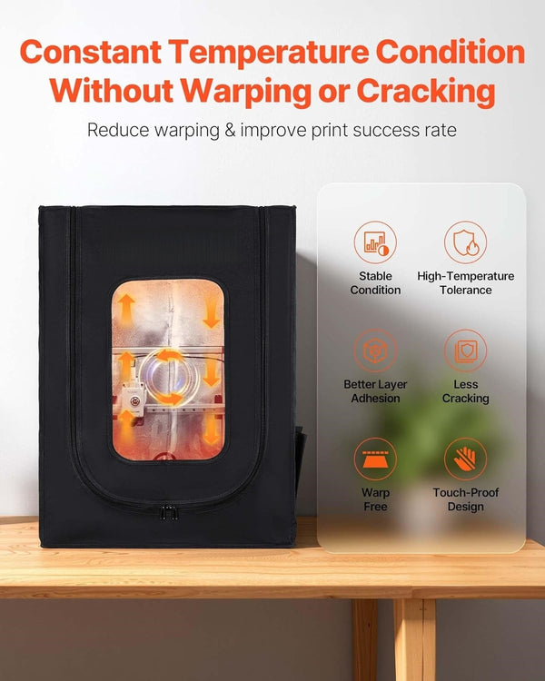3D Printer Enclosure Fireproof and Dustproof Tent Temperature Protective Cover
