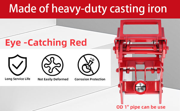Portable Wall Jack for Lifting Wall Beams Iron Jack Capacity of Lifting 1000 lbs