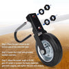 6inch Gate Wheel Supporting with 1-5/8" Thru 2" Gate Frames for Chain Link Fence