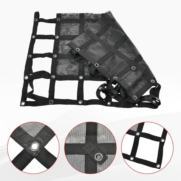 Heavy Duty Cargo Net 57"x72" or 81"x96" with Mesh Truck Bed Cargo Net Organizer
