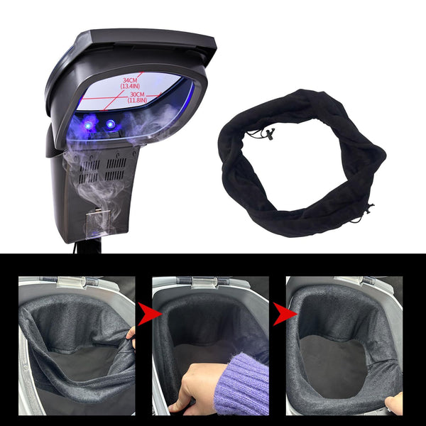 Hair Salon Professional O3 Ozone Micro Mist Hair Steamer 7 Color Light Hair Care