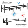 Firewood Rack with Cover Log Holder Firewood Heavy Duty Wood Storage Outdoor AU