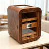 5 Tiers Cigar Humidor Cabinet 110 CT Cedar Wooden Cigar Box Digital Hygrometer