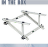 Air Conditioner Support Bracket Roof Mounting Heavy Duty Support up to 300 Lbs