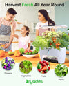 16 Pods Hydroponics Growing System Indoor Herb Garden Smart Herb Germination Kit