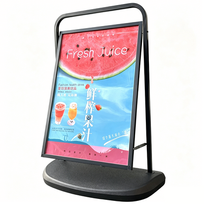 Outdoor Poster Stand Sign/Poster Holder Dual Use Advertising Display Stand