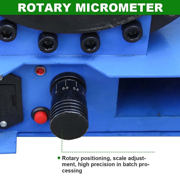 Manual Hydraulic Hose Crimping Machine10-45mm Heavy Duty Hose Pipe Crimper+8Dies