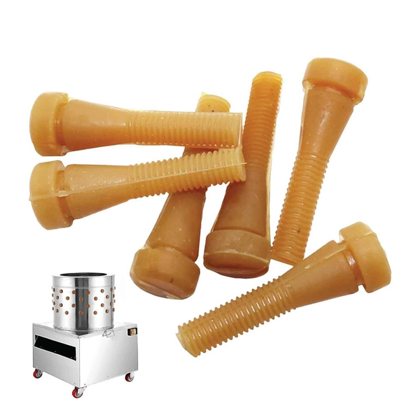 100pcs Chicken Plucker Fingers Rubber Plucking Fingers Flexible Replacement