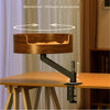 Adjustable Cat Desk Bed Wooden Suspension Desktop Cat Bed For Home Study Rooms