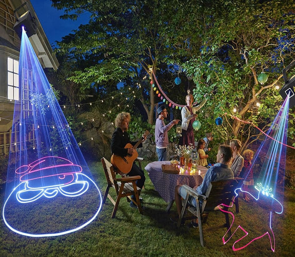 5W Animation DJ Party Laser Light Full Color with DMX512 APP for Party Wedding
