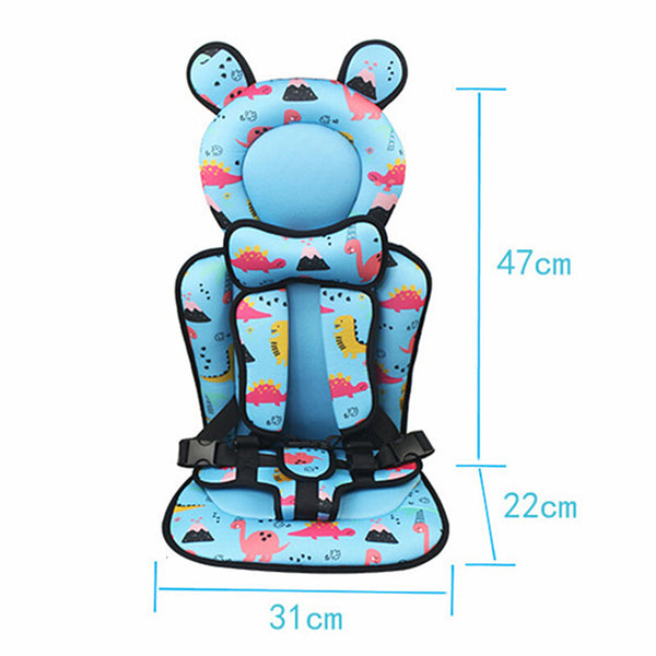 2pcs Travel Seat for Kids Toddlers Ride-On Suitcase Flight Child Carrier