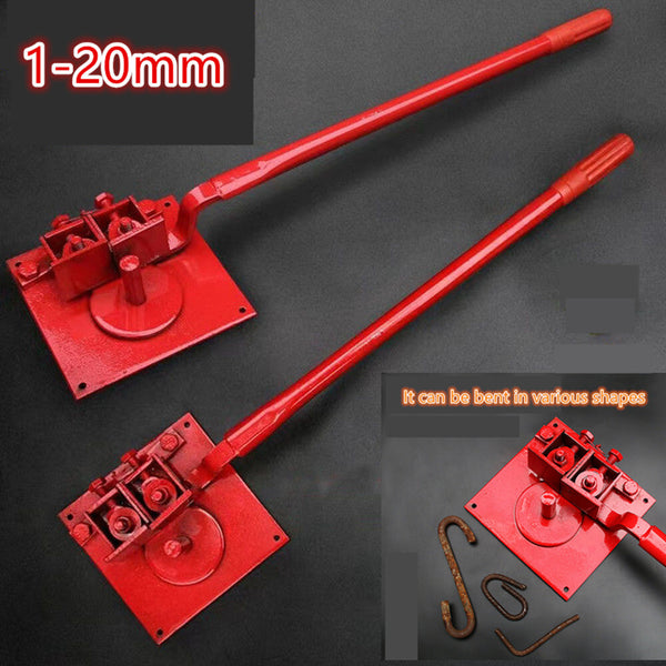 Manual Bending Machine Bar Bender And 1-20mm Portable Bending Machine Heavy Duty