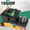 1950W Gem Jewelry Rock Cutting Bench Lathe Table Saw Punching Polisher Machine
