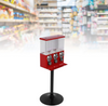 $2 Operated Gumball Vending Machine Toys Balls Egg Twisting Dispenser w/Lock