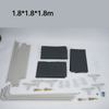 Outdoor Storage Shelter Garage Storage Shed 1.8M*1.8M*1.8M Portable Carport Tent