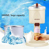 1L Automatic Small Soft Ice Cream Cones Maker Household DIY Ice Cream Roll Maker