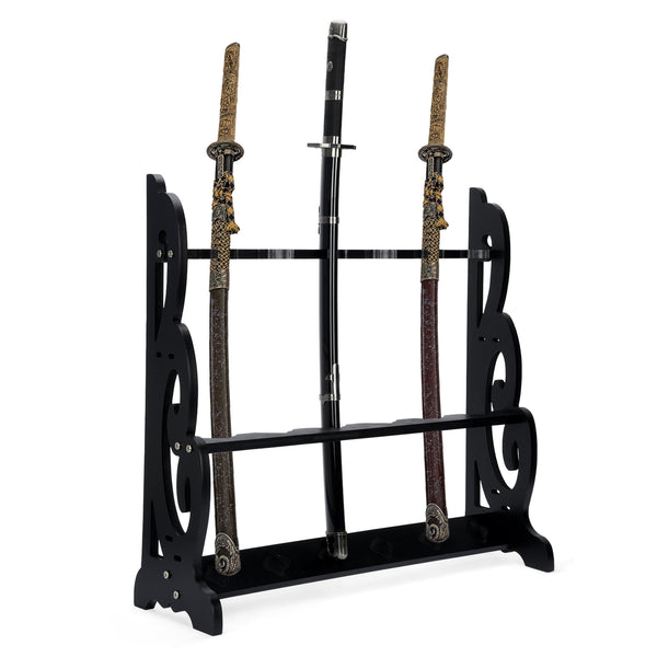 6/8/16 Layer Samurai Sword Stand Sword Stand Storage Rack Weapon Dispaly Holder