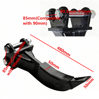 Excavator Attachment Soil Sieving Bucket Metal Wide Backhoe Rake for Mini Digger