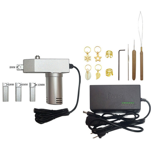 Portable Handheld Dreadlock Machine Crochet Braiding Making Machine 6/8/10 mm