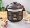 Slow Cooker 3.5L Electric Stew Pot Ceramic Inner for Soup Porridge Healthy Cook