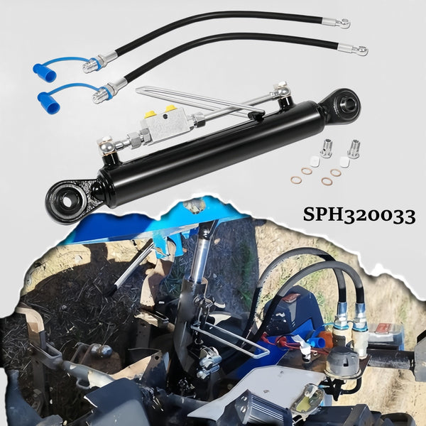 Tractor Hydraulic Top Link Kit w/ Hose & Safety Lock Valve Tractor Parts AU