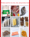Chamber Vacuum Sealer Machine 1800W 420mm Commercial Dual Seal for Meat/Seafood