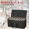 Horse Hay Bag Slow Feeder Hay Bag Large Capacity Feeding Straw Bag with Holes
