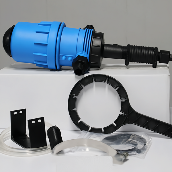 0.2%~2% Automatic Fertilizer Injector Water Powered Dosing Pump 3/4" Adjustable