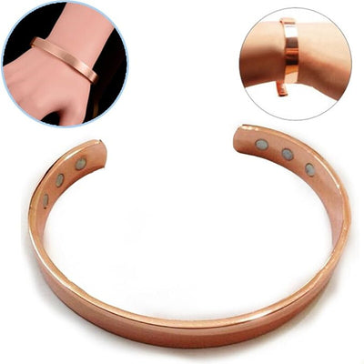 Copper Bracelet Magnetic Healing Bio Therapy Arthritis Pain Relief Bangle