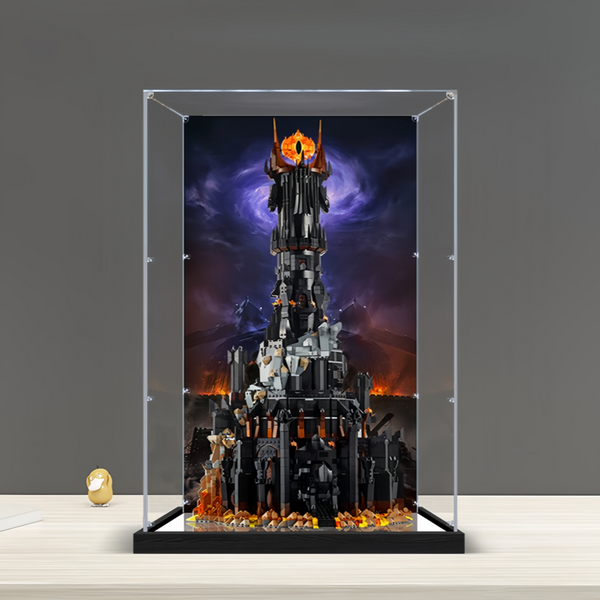 Acrylic Display Case Compatible for Lego The Lord of The Rings: Barad-dûr #10333