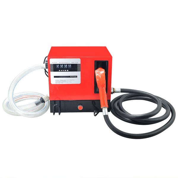 Fuel Pump Diesel Transfer Extractor Oil Electric Bowser Car 16GPM 60L/min Tool