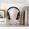 Wood Arch Headphone Stand Holder Hanger Walnut Earphone Headset Display Rack AU