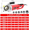 Electric Threading Machine Pipe Threader Galvanized Pipe Threading Machine 220V