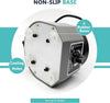 Round Dental Vibrator Variable Speed Lab Shaker Oscillator Vibrating Machine 4"