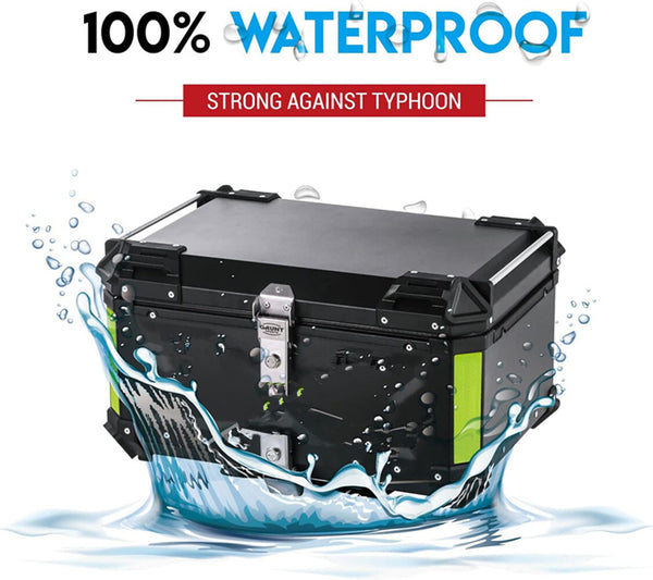 Top Box Motorcycle Luggage Case 65L Universal For BMW Suzuki Harley Honda Yamaha